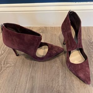 BCBG Suede Booties